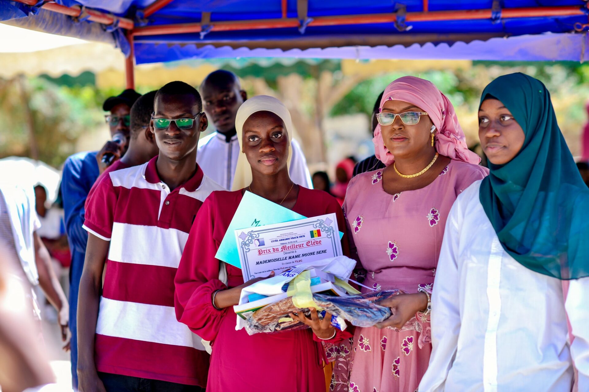 Cérémonie de remise de distinctions au Lycée Ahmadou Ndack Seck de Thiès